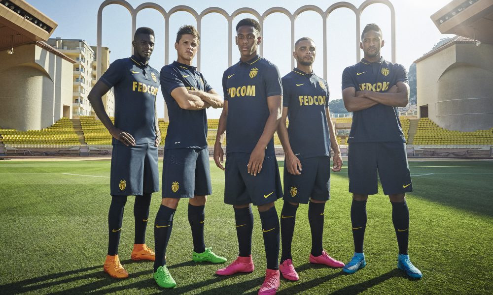 AS Monaco 2013/14 Macron Home & Away Kits