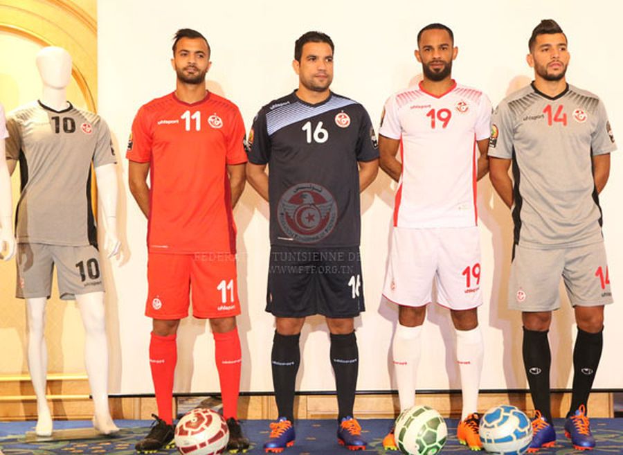 maillot foot tunisie pas cher