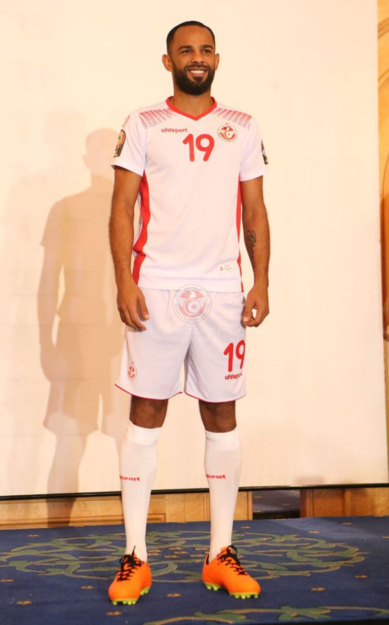 Le maillot domicile de la Tunisie pour la CAN 2017 ! Maillots football