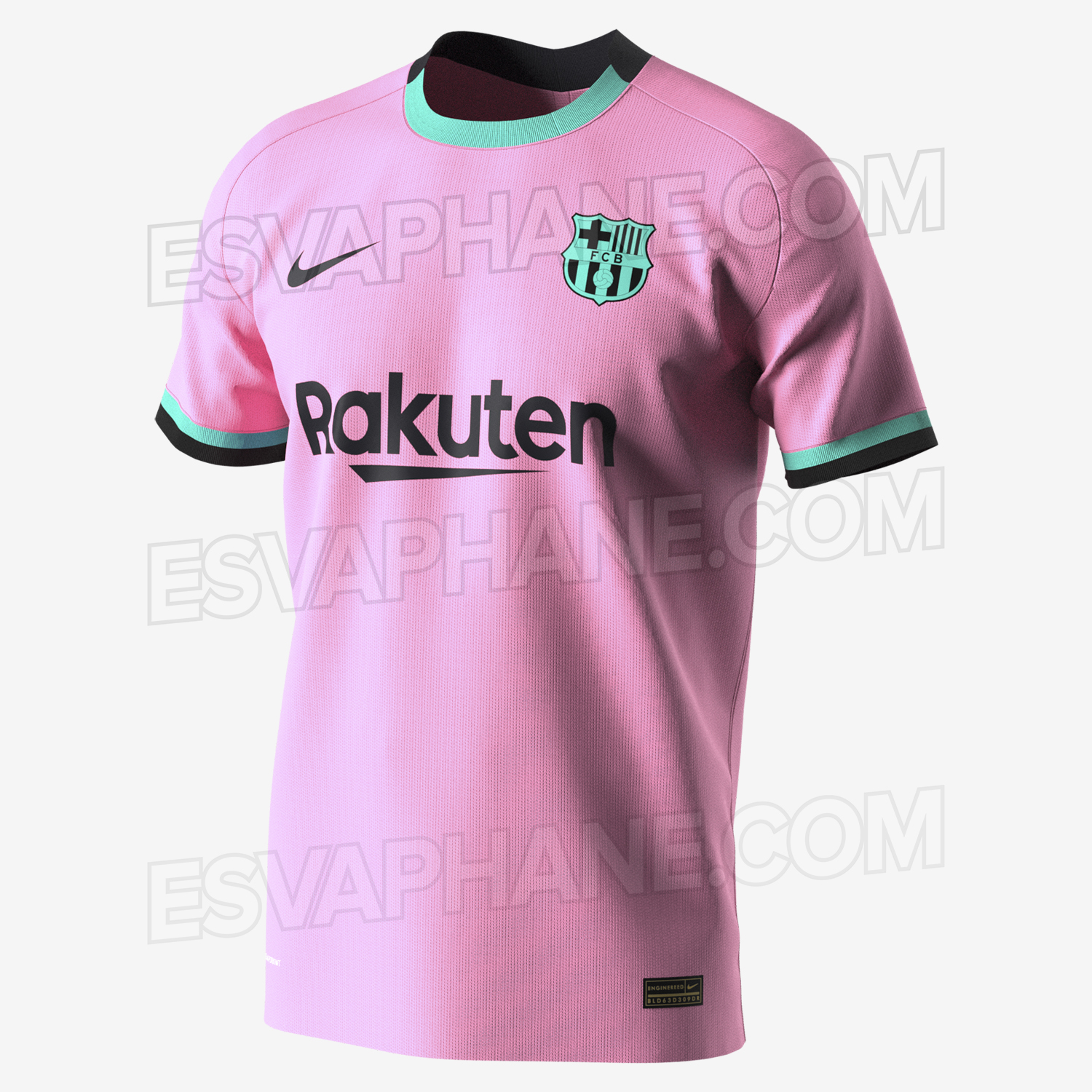 maillot barca rose