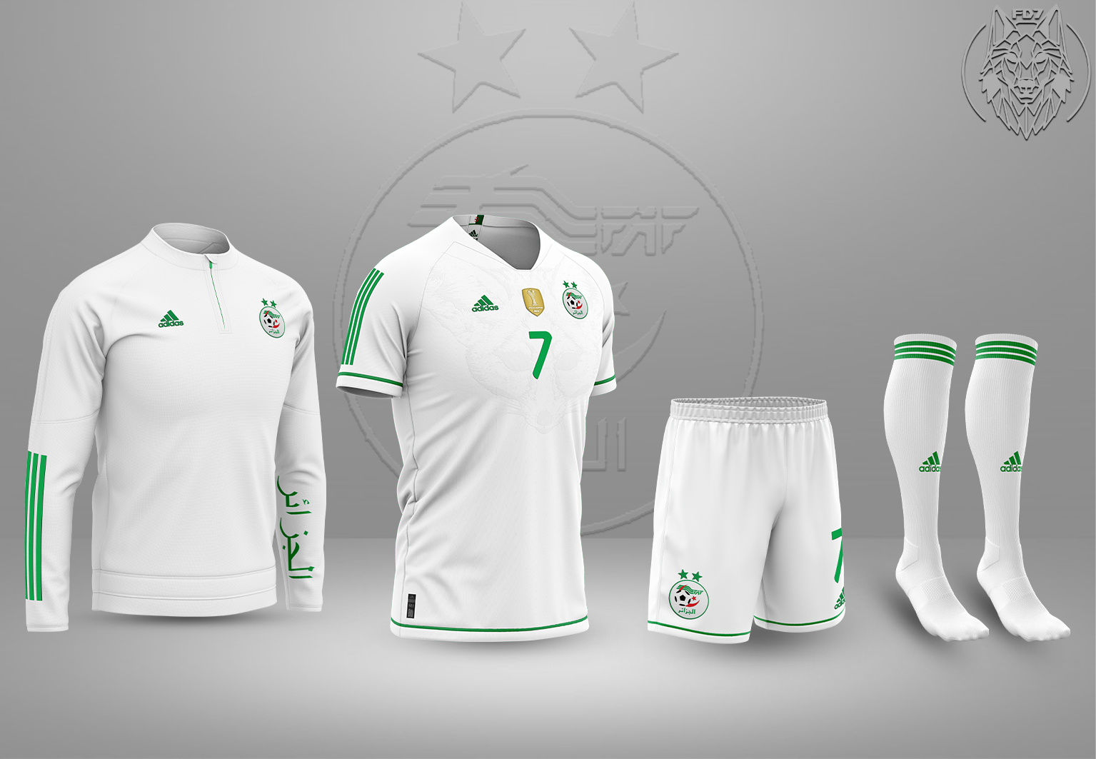 maillot algerie puma fennec